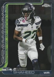 2025 Topps Chrome Base Set Rashid Shaheed #218 card