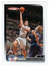 2005-06 Topps Total Base Set Rasho Nesterovic #115 card