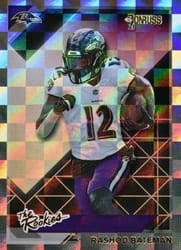 2021 Donruss The Rookies Rashod Bateman #TR-RBA card