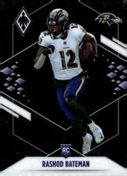 2021 Panini Phoenix Base Set Rashod Bateman #113 card