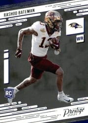 2021 Panini Prestige Base Set Rashod Bateman #215 card