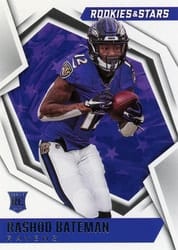 2021 Panini Rookies & Stars Base Set Rashod Bateman #110 card