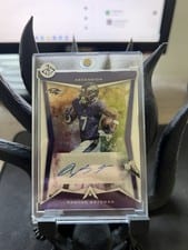 2022 Panini Chronicles Ascension Autographs Rashod Bateman #ASC-RAB card