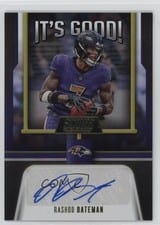 2023 Score It's Good! Autographs Rashod Bateman #IG-RB card