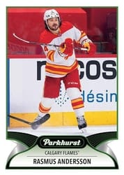 2021-22 Parkhurst Base Set Rasmus Andersson #95 card