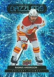 2022-23 Upper Deck Dazzlers Rasmus Andersson #DZ-10 card