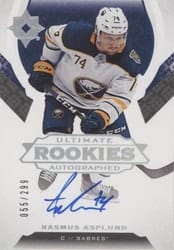 2019-20 Upper Deck Ultimate Collection Base Set Rasmus Asplund #146 card