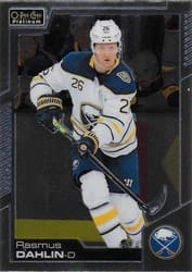 2020-21 O-Pee-Chee Platinum Base Set Rasmus Dahlin #28 card