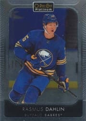 2021-22 O-Pee-Chee Platinum Base Set Rasmus Dahlin #168 card