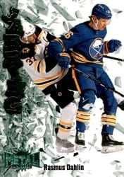 2022-23 SkyBox Metal Universe Jarring Rasmus Dahlin #JR-4 card
