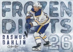 2025-26 O-Pee-Chee Frozen Digits Rasmus Dahlin #FD-5 card