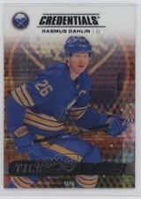 2025-26 Upper Deck Credentials Acetate Ticket Access Rasmus Dahlin #TA-DA card