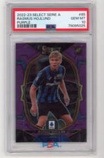 2022 Panini Select Serie A Rasmus Hojlund #85 card