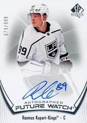 2021-22 SP Authentic Base Set Rasmus Kupari #130 card