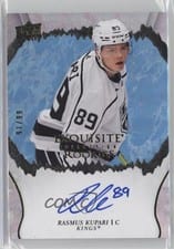 2021-22 Upper Deck Ice Exquisite Collection Rookie Signatures Rasmus Kupari #R-RK card