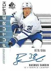 2019-20 SP Authentic Base Set Rasmus Sandin #200 card