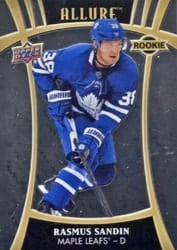 2019-20 Upper Deck Allure Base Set Rasmus Sandin #125 card