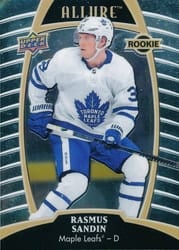 2019-20 Upper Deck Allure Base Set Rasmus Sandin #92 card