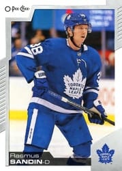 2020-21 O-Pee-Chee Base Set Rasmus Sandin #112 card