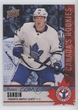 2020 Upper Deck National Hockey Card Day Canada Rasmus Sandin #CAN-4 card