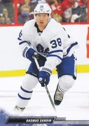 2022-23 Upper Deck Base Set Rasmus Sandin #634 card