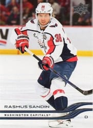 2025-26 Upper Deck Base Set Rasmus Sandin #192 card