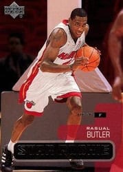 2002-03 Upper Deck Base Set Rasual Butler #394 card