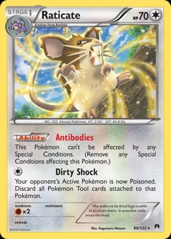 BREAKpoint Raticate #88 card