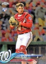 2018 Topps Chrome Base Set Raudy Read #120 card