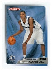 2005-06 Topps Total Base Set Rawle Marshall #286 card