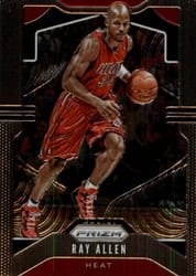 2019-20 Panini Prizm Base Set Ray Allen #22 card