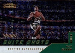 2021-22 Panini Contenders Suite Shots Ray Allen #6 card