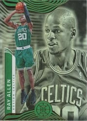 2021-22 Panini Illusions Base Set Ray Allen #123 card