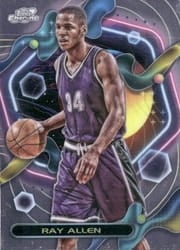 2023-24 Topps Chrome Cosmic Base Set Ray Allen #73 card
