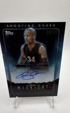2023-24 Topps Midnight Stroke of Midnight Autographs Ray Allen #SMA-RA card