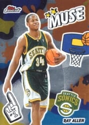 2025-26 Finest Muse Ray Allen #M-11 card