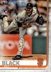 2019 Topps Base Set Ray Black #333 card