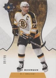 2019-20 Upper Deck Ultimate Collection Base Set Ray Bourque #76 card