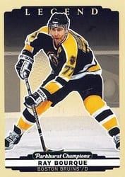 2022-23 Parkhurst Champions Base Set Ray Bourque #327 card