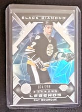 2022-23 Upper Deck Black Diamond Diamond Legends Ray Bourque #BDL-RB card