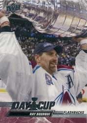 2022-23 Upper Deck Day With The Cup Flashbacks Ray Bourque #DC2 card