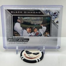 2025-26 Upper Deck Black Diamond Hockey History Patches Ray Bourque #HHP-RB card