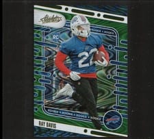 2024 Panini Absolute Base Set Ray Davis #188 card