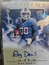 2024 Panini Origins Rookie Autographs Ray Davis #RAU-RDA card