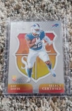 2024 Panini Select Select Certified Rookies Ray Davis #22 card