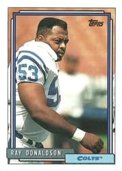 1992 Topps Base Set Ray Donaldson #354 card