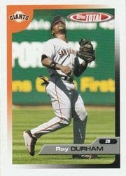 2005 Topps Total Base Set Ray Durham #15 card