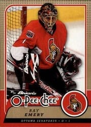 2008-09 O-Pee-Chee Base Set Ray Emery #156 card