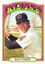 1972 Topps Base Set Ray Fosse #470 card