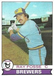 1979 Topps Base Set Ray Fosse #51 card